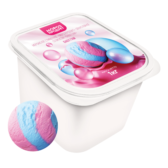 «MOROZPRODUCT» bubble gum creamy in ditches «MOROZPRODUCT» bubble gum creamy in ditches